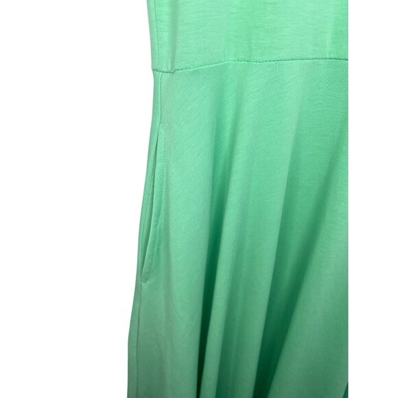Lularoe Nicki Mint Green Sleeveless Fit & Flare A-Line Dress Womens Large - Picture 10 of 15